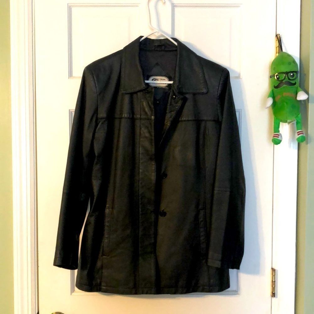 Women’s Black Leather Jacket